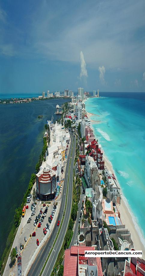 Hoteles de Cancun en La Zona Hotelera