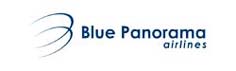 Aerolinea Blue Panorama en el Aeropuerto de Cancun